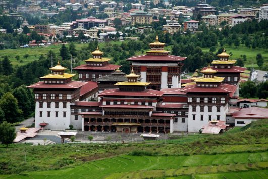 Tashichho-Dzong-Fortress